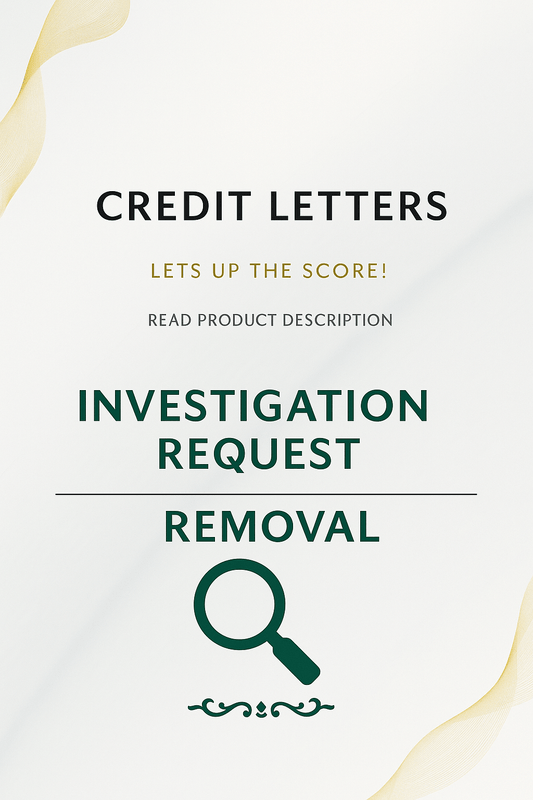 INVESTIGATION REQUEST